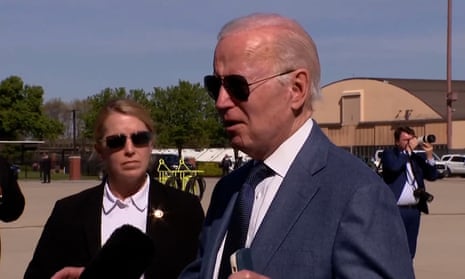 Good Friday and Windsor agreements are top priority for Belfast trip, says Biden – video