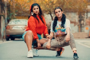 Bfunk’s stars Chaya Kumar and Shivani Bhagwan