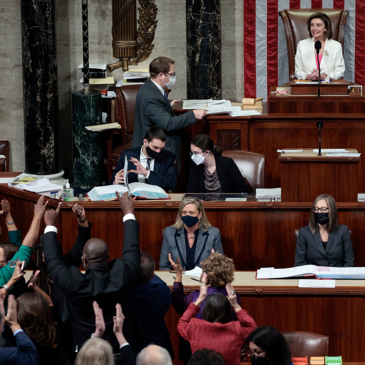 House passes Biden's $1.75tn Build Back Better plan after months of negotiations – as it happened | US news | The Guardian