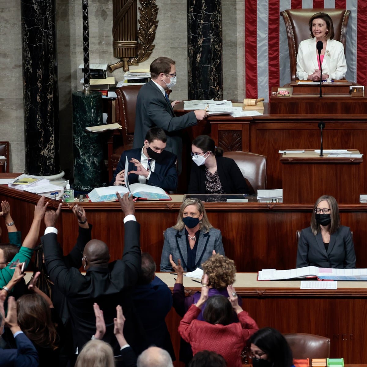 House passes Biden's $1.75tn Build Back Better plan after months of  negotiations – as it happened | US news | The Guardian