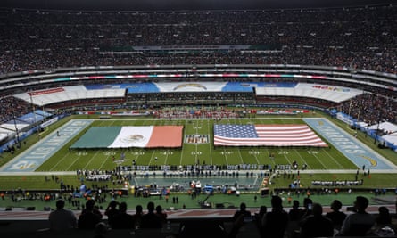 More than 75,000 fans watched the Chiefs and Chargers face off at the Azteca Stadium