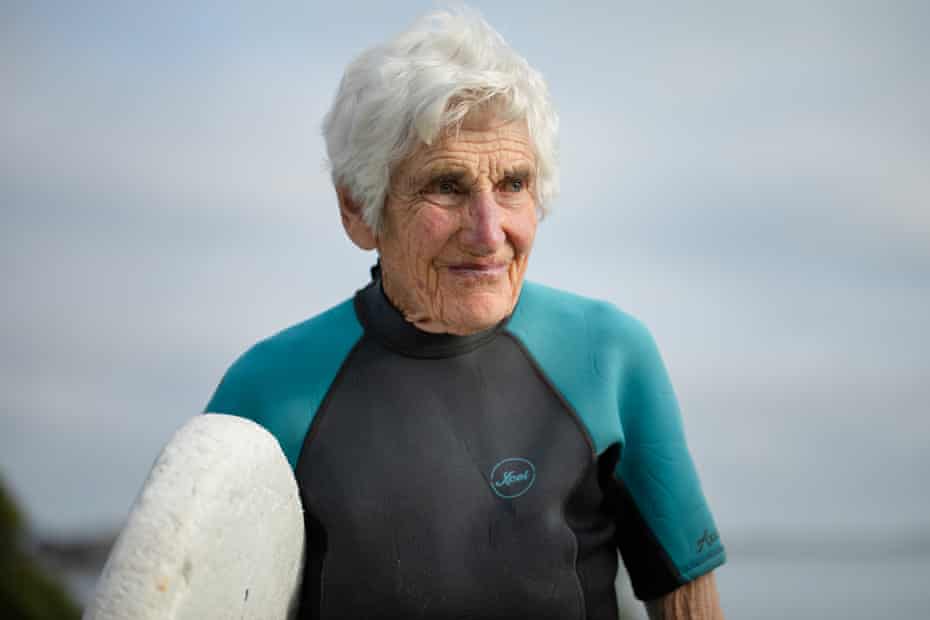 ‘Other surfers respect me’: the 92-year-old still riding waves in New Zealand | New Zealand 1 6070