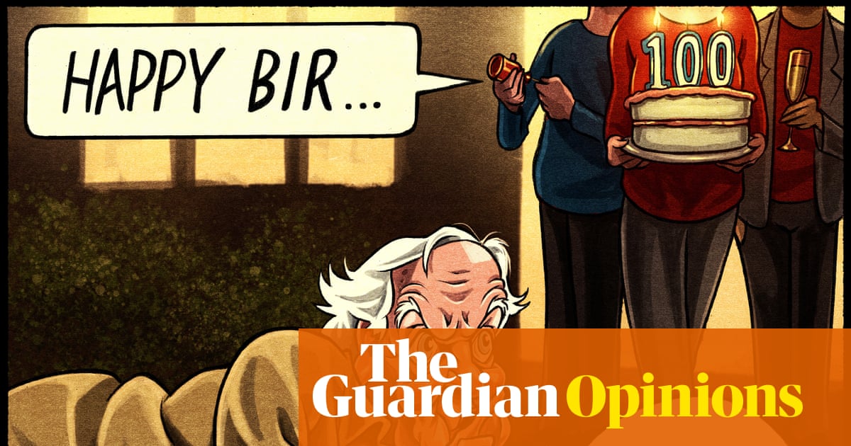 Ben Jennings on David Attenborough’s 100th birthday – cartoon