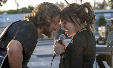 Bradley Cooper and Lady Gaga in A Star Is Born.