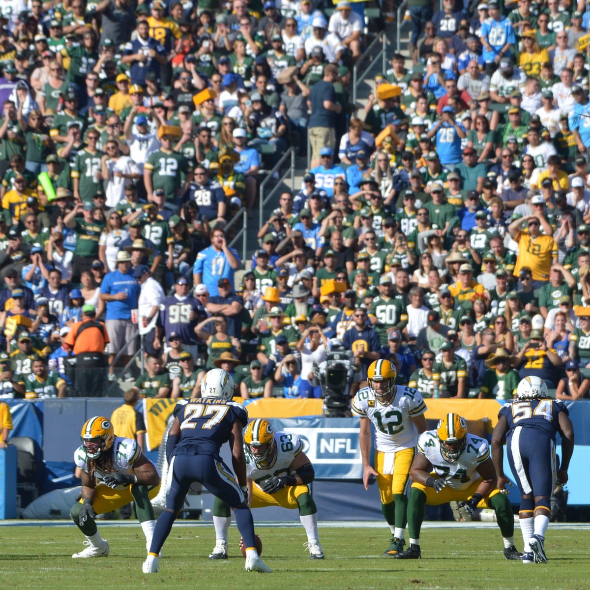 In Los Angeles And Around The Nfl Away Fans Are Taking Over Sport The Guardian