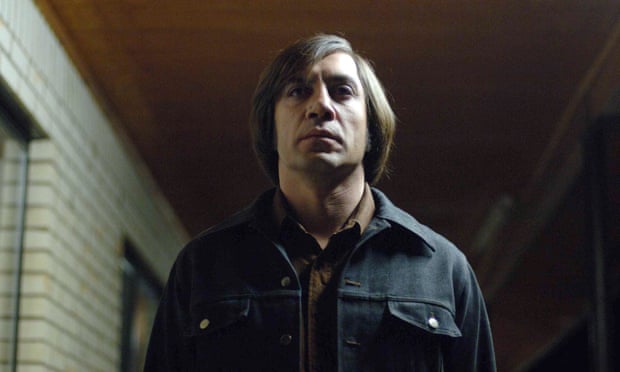 Javier Barden in No Country for Old Men.