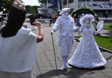 Two performers strut their stuff at Epsom.