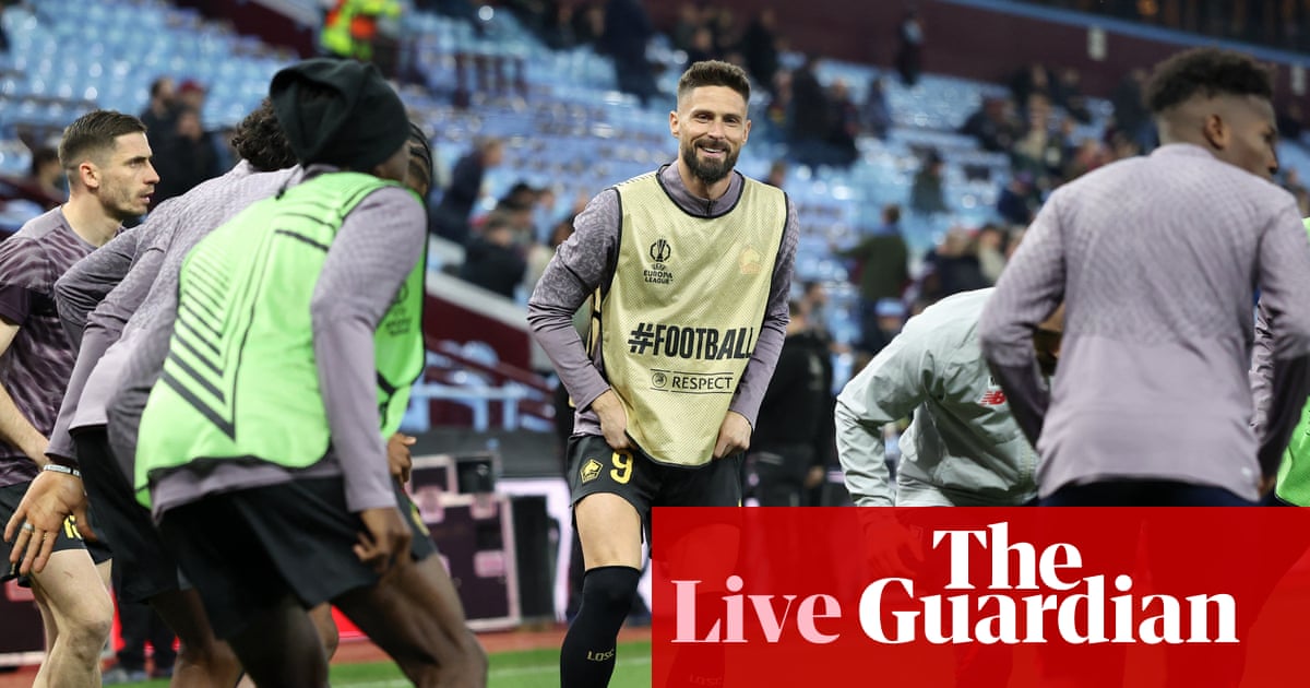 Aston Villa v Lille: Europa League last 16, second leg – live