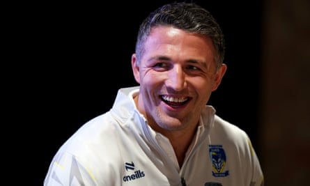 Warrington Wolves head coach Sam Burgess