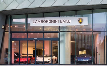 Lamborghini Baku car showroom