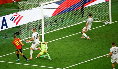 Leandro Trossard somehow doesn’t score for Belgium!