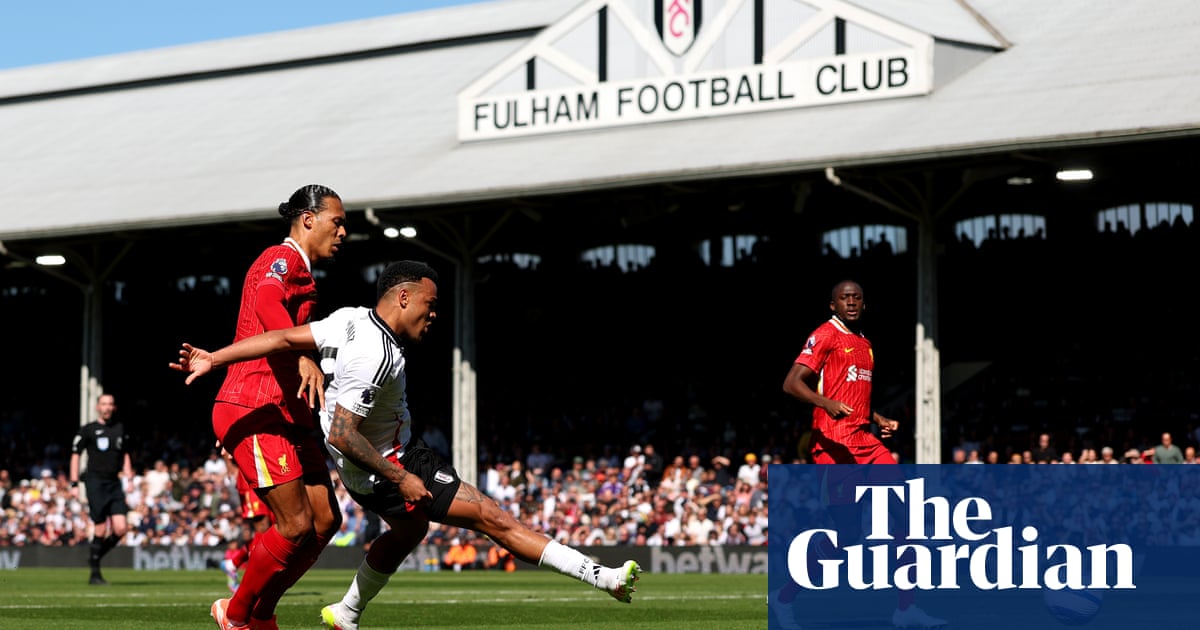Rodrigo Muniz bullies past Van Dijk as leaders Liverpool falter at Fulham Rodrigo Muniz bullies past Van Dijk as leaders Liverpool falter at Fulham