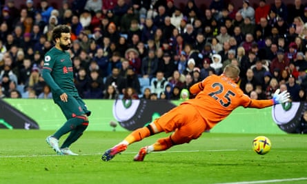 سجل محمد صلاح هدفه 172 مع ليفربول