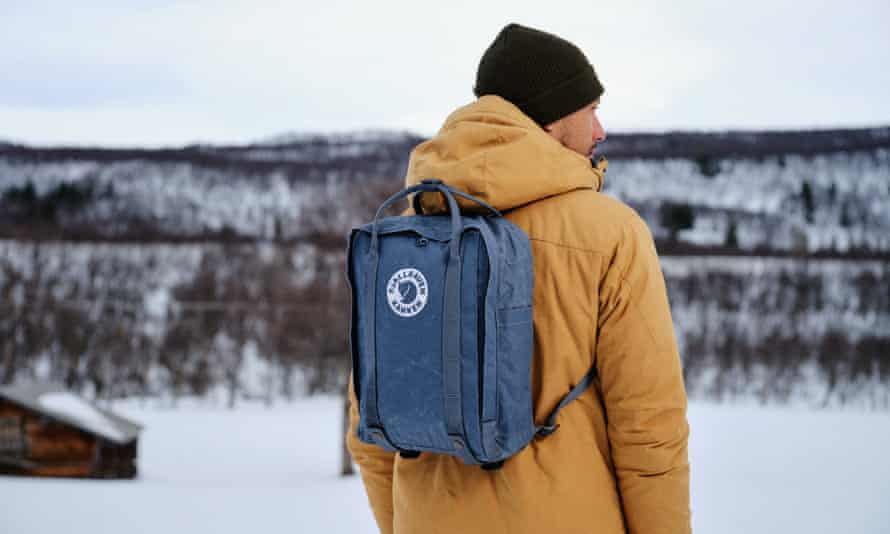 The new Tree-Kanken rucksack made from Pine Weave fabric by Fjällräven