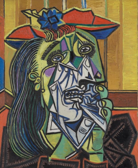 Pablo Picasso’s The Weeping Woman, 1937.