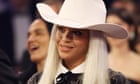 ‘She’s done it again’: fans celebrate release of Beyoncé’s album Cowboy Carter