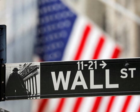 A street sign for Wall Street.