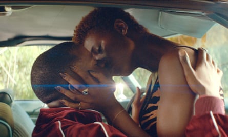 Daniel Kaluuya and Jodie Turner Smith in Queen & Slim.