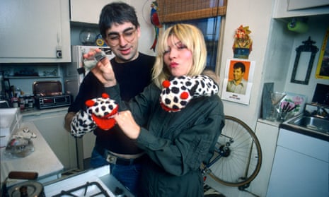 Debbie Harry and Chris Stein at home