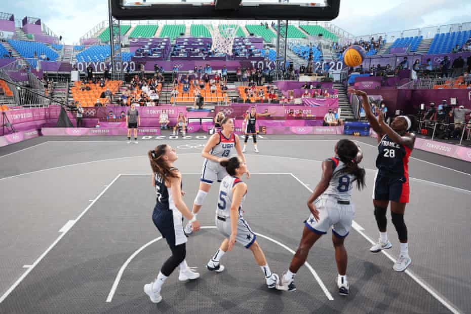 End To Same End Stuff As 3x3 Basketball Makes Olympic Debut Tokyo Olympic Games 2020 The Guardian