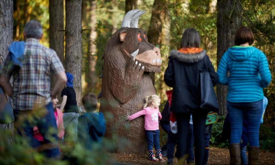 Gruffalo at Forestry Commission-managed Delamere Forest Park