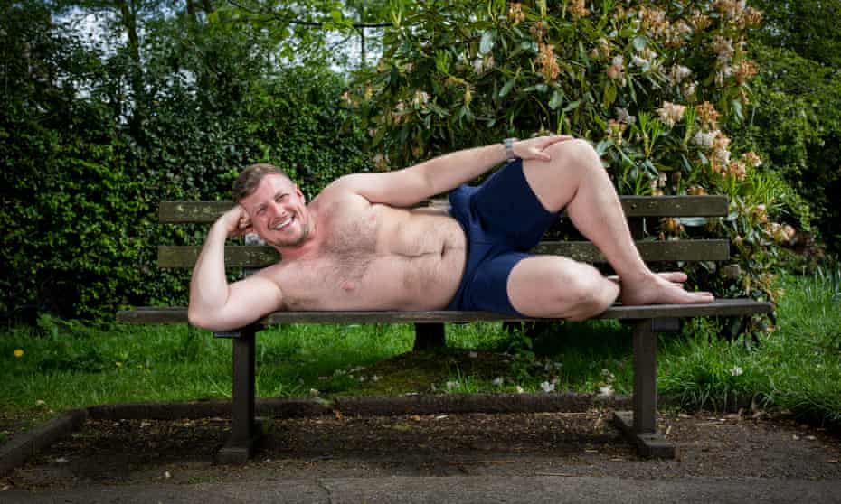 Paul Goddard, whose calendar inspired men to share their experiences with body image and mental health.