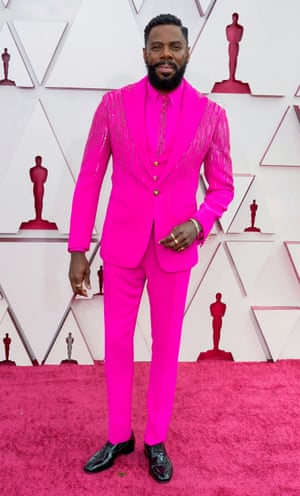 Colman Domingo arrive à la 93e cérémonie des Oscars, à la gare Union, à Los Angeles