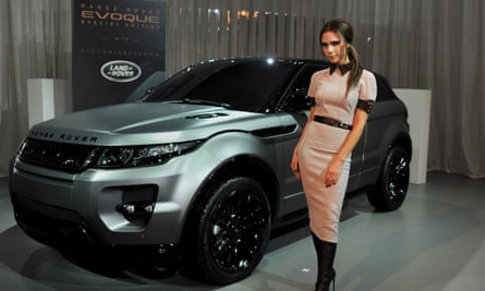 Victoria Beckham at the as Land Rover launch of its Range Rover Evoque special edition in Beijing.