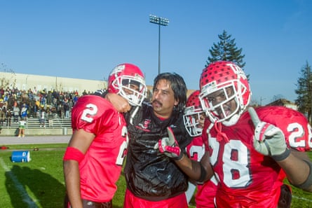 Man celebrates pinch players