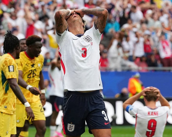 Ingenuity absent for turgid England as they fail to break down Ghana’s yellow wall | Jacob Steinberg