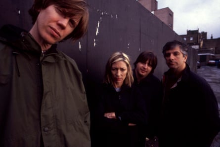 Sonic Youth in London, 1998.
