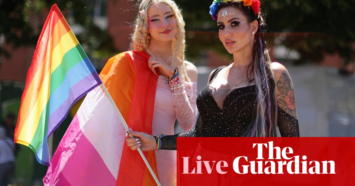 Crowds gather for Budapest Pride march despite Orban's threat of legal consequences' Europe live
