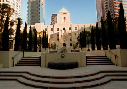 The Los Angeles central library in 1993.