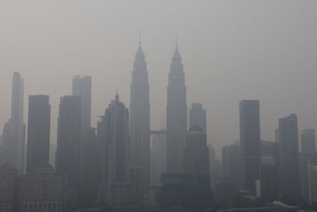 Kuala LumpurâÂÂs skyline shrouded in haze from regional wildfires