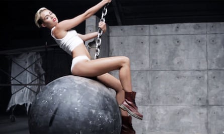 Miley Cyrus claimed that her raunchy Wrecking Ball video was empowering.