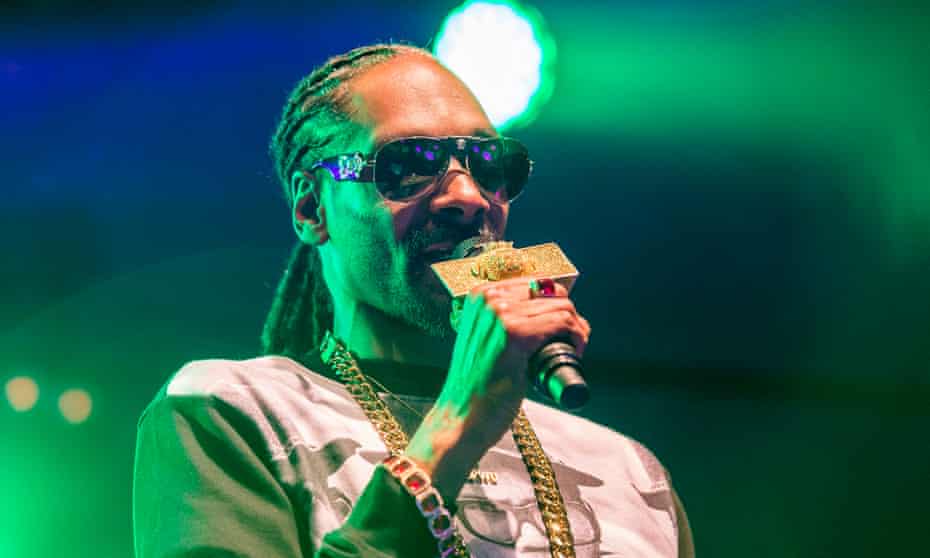 Snoop Dogg performing in Uppsala, Sweden, before he was arrested.