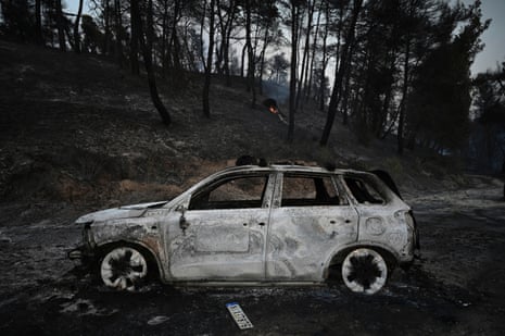 Europe heatwave live: Greece battles gale force winds, sparking fears about wildfires; UK sees temperatures of 37C for third time this year