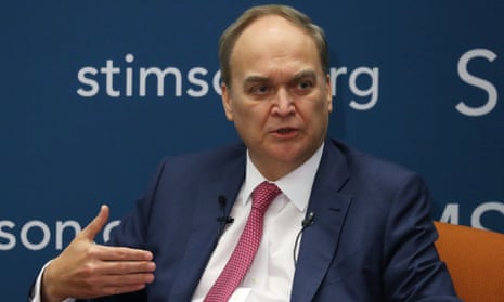 Anatoly Antonov speaks about US-Russian relations in Washington DC on 4 March. 