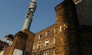 The old Cleveland Street workhouse in Fitzrovia, now being turned into luxury flats.