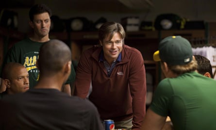 Brad Pitt in Moneyball.