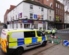 Man held on suspicion of attempted murder after car hits pedestrians in Derby