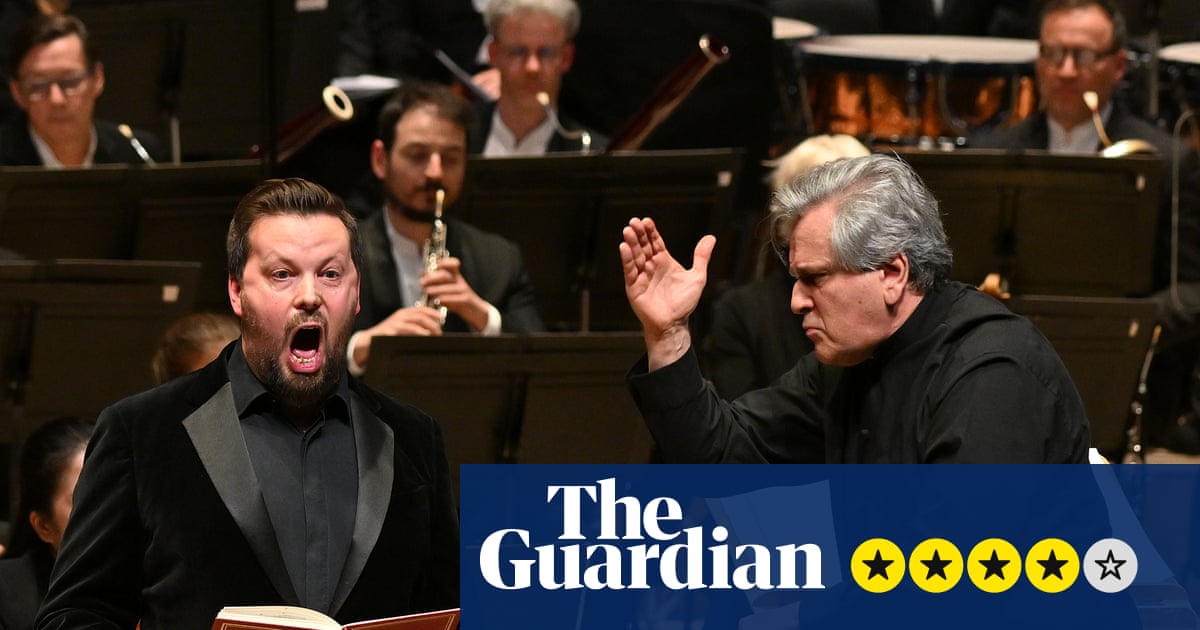 LSO/ Pappano: The Dream of Gerontius review – full-throttle rendering of Elgar’s operatic finest