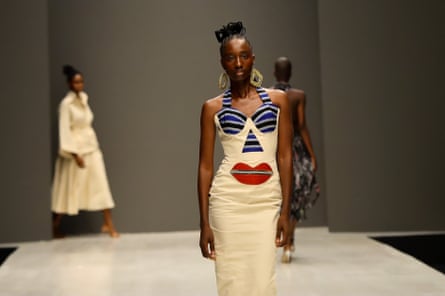 The Hertunba show at Lagos fashion week.