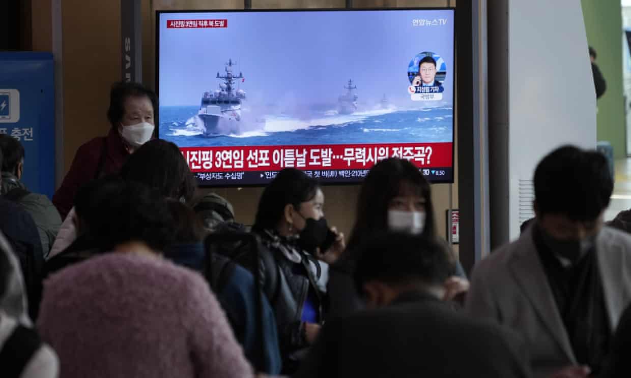 North and South Korea trade warning shots on maritime border (theguardian.com)