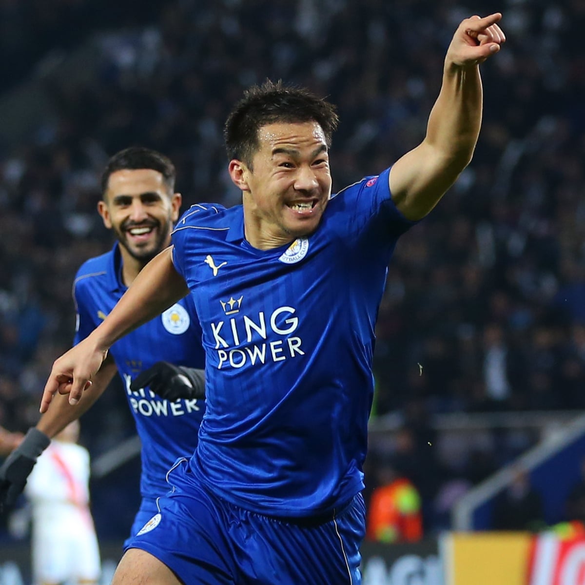 Leicester City Top Dogs After Shinji Okazaki Leads Win Over Club Brugge Champions League The Guardian Leicester City Top Dogs After Shinji Okazaki Leads Win Over Club Brugge Champions League The Guardian