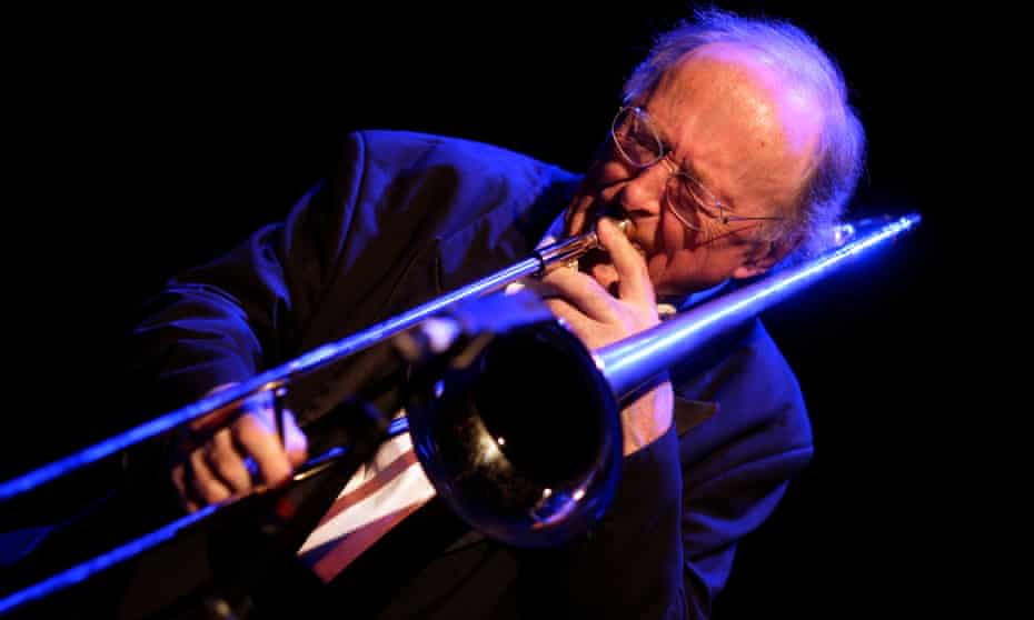 Chris Barber performing in Cologne in 2012