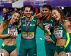 Mixed 4x400m silver caps successful world relay championships for Australia