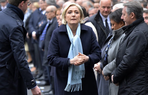 Marine Le Pen, who on Tuesday stepped aside as leader of the far-right Front National party