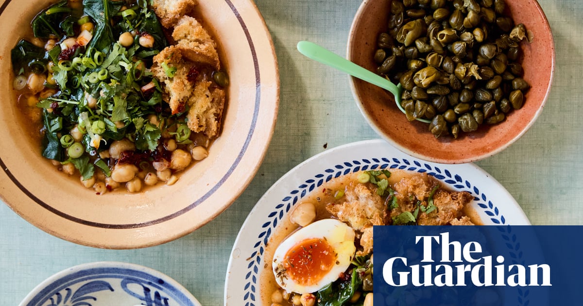 Moussaka, a chickpea soup/stew and homemade vienetta: Georgina Hayden’s Mediterranean party – recipes