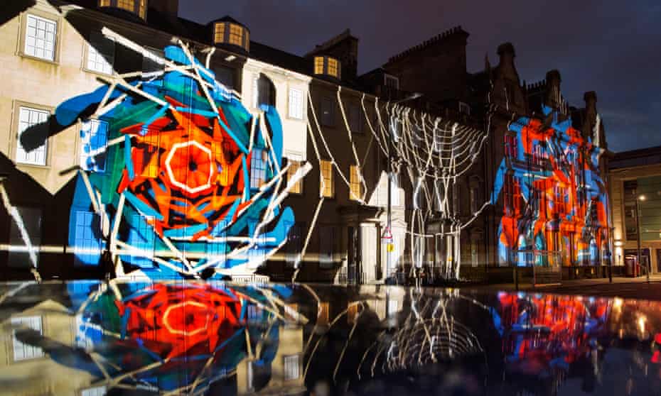 Edinburgh International festival’s visual spectacle Bloom in 2017.